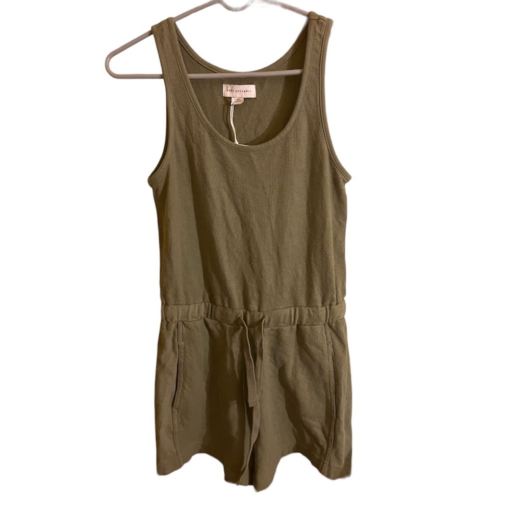 Free Assembly Swoop Neck Romper!